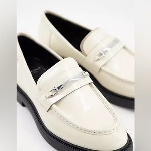 Vagabond Alex Loafer GENUINE LEATHER Off-White Women’s Size 10